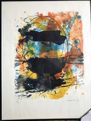 Sam Middleton - zeefdruk in kleine oplage verkocht voor € 200!