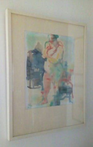 Arie Schouten - aquarel - ingelijst kopen? Bied vanaf 1!