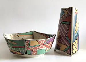 Rosenthal - vaas en schaal “Flash One” kopen? Bied vanaf 125!