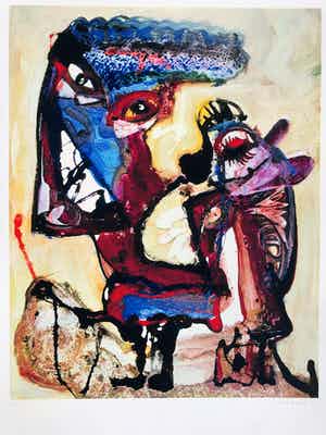 Jan te Wierik - zonder titel verkocht voor € 145!