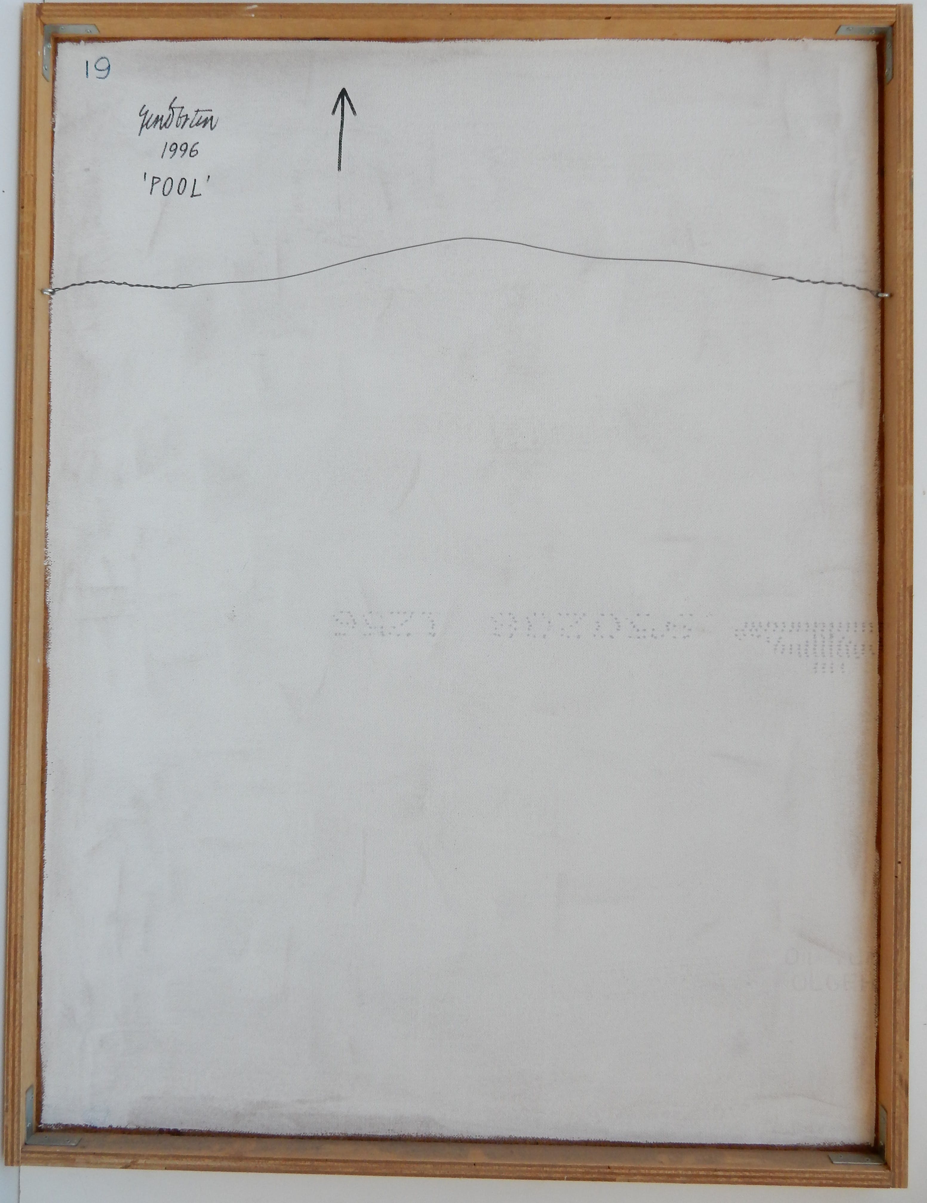 Niet of onleesbaar gesigneerd - Olieverf uit British Telecom collectie - 'Pool' kopen? Bied vanaf 1!