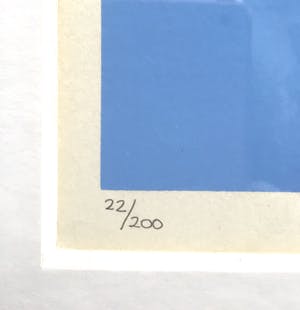 Roel Jonges - Zeefdruk gesigneerd en ingelijst z.t. kopen? Bied vanaf 40!