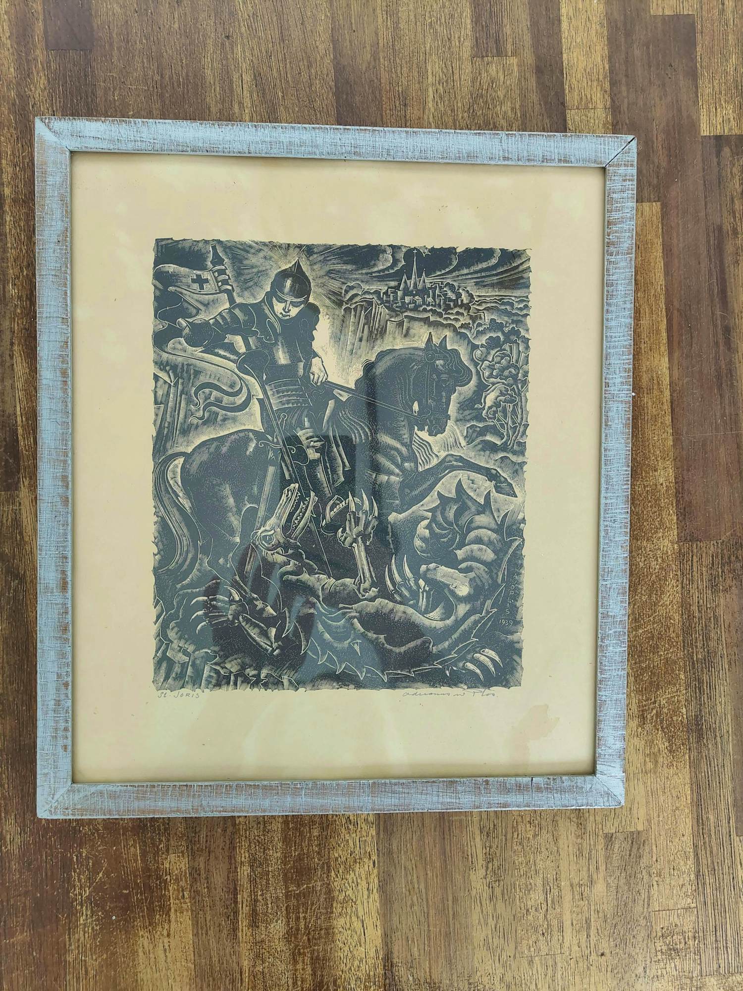 Adriaan van der Plas - St. Joris kopen? Bied vanaf 60!