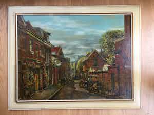 Carel van Ettinger - Laan van Roos en Doorn (niet erkende titel) verkocht voor € 90!