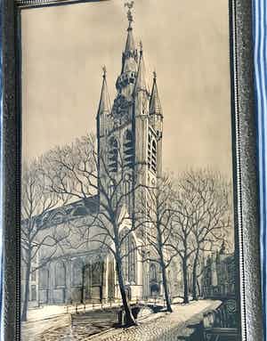 Hendrik Adriaan van der Wal - Vincentiuskerk A’dam. verkocht voor € 25!