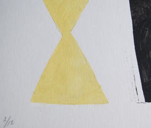 Klaas Gubbels - sjabloondruk 'Diabolo met Zwarte Kan' - 2007 - oplage 12 ex. kopen? Bied vanaf 250!