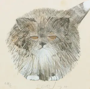 Mohaier Dariush - Drie litho's, Katten kopen? Bied vanaf 1!