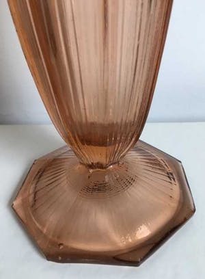 Val-Saint-Lambert - Art Deco 2 Luxval glazen vazen kopen? Bied vanaf 30!