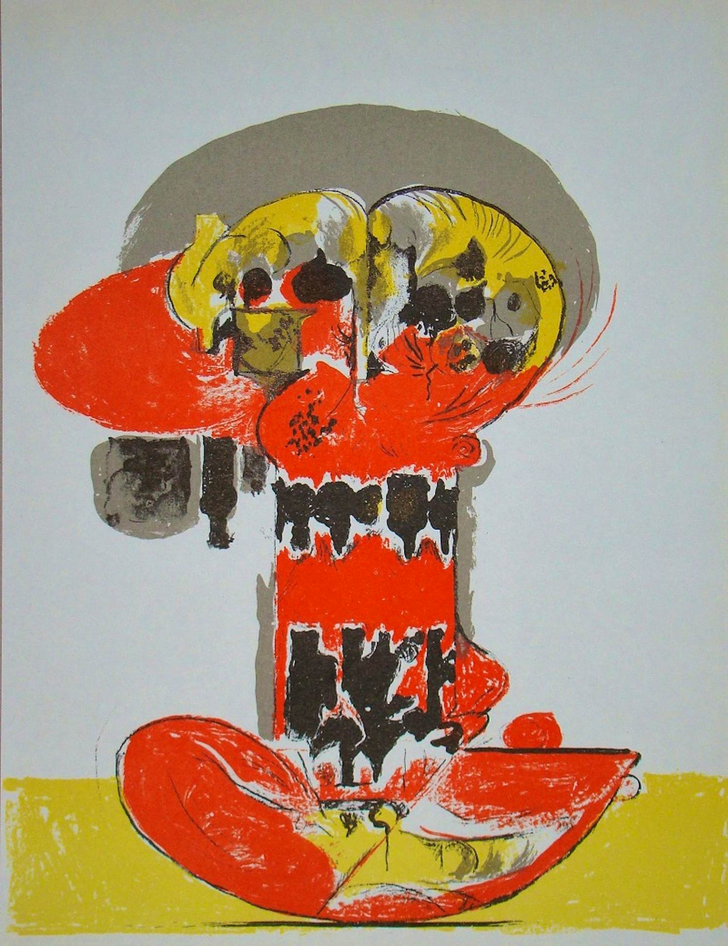 Graham Sutherland - Compositie voor de 20e eeuw - 1972 - Originele lithografie - Mourlot kopen? Bied vanaf 50!