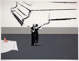 Peter Bes - Zeefdruk (x4), titel onbekend kopen? Bied vanaf 100!