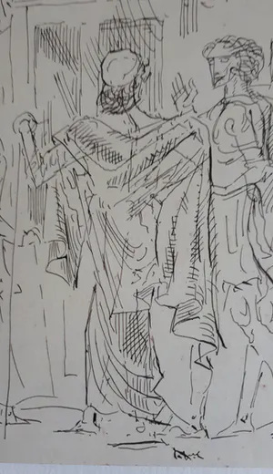 Willem van Konijnenburg - Romeinse figuren 1923 kopen? Bied vanaf 60!