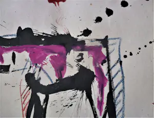 Anton Heyboer - Het dier Krachtige schildering . kopen? Bied vanaf 360!