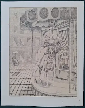 Herman Gordijn - Draaimolen kopen? Bied vanaf 195!