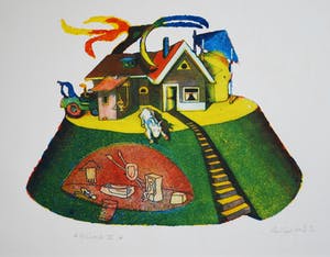 Rob Clous - Holland VII - kleurets, oplage 20 kopen? Bied vanaf 45!