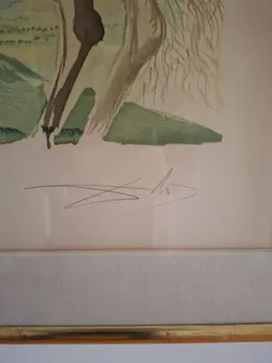 Salvador Dali - man op paard kopen? Bied vanaf 800!