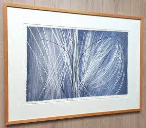 Hans Hartung - L1971 2 B, zincografie (mooi ingelijst) kopen? Bied vanaf 495!