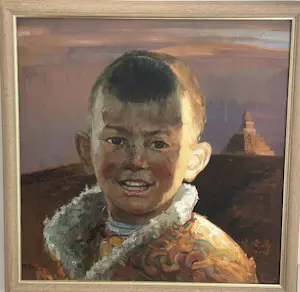 Lin Jun Chun - Tibetan Boy kopen? Bied vanaf 190!