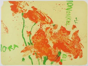 Henny van der Vegt - Litho, Zonder titel - Ingelijst kopen? Bied vanaf 20!