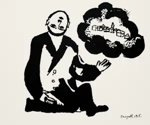Marc Chagall - 2 farbige Lithographien in "Derriere Le Miroir" von 1950 kopen? Bied vanaf 150!