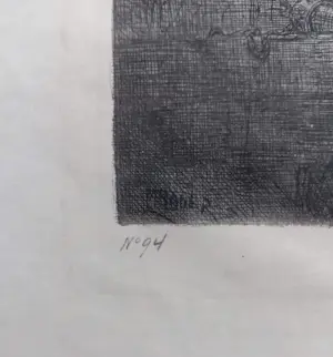 Marius Bauer - Portaal van een moskee, ets kopen? Bied vanaf 295!