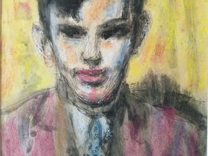 Johan Dijkstra - Groninger Ploeg, portret van Ploeg schilder Jan van der Baan kopen? Bied vanaf 450!