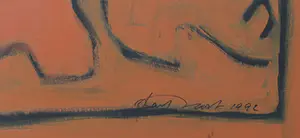 Bart Drost - Olieverf op doek (vier delen), Zonder titel - Zeer Groot kopen? Bied vanaf 1!