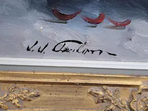 Jean-Jacques Foulon - Kleurrijk bloemenstilleven kopen? Bied vanaf 129!