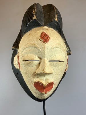 Ibibio - African PUNU Mask - Nigeria. kopen? Bied vanaf 35!