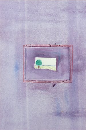 Ruud van der Beele - Gemengde techniek op papier, Zonder titel - Ingelijst kopen? Bied vanaf 1!