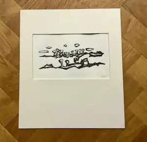 Wim Landsman - Landschap 1981 verkauft für € 40!