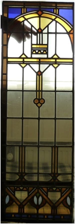 Eduard Willem Frederik Kerling - Glas-in-lood drieluik kopen? Bied vanaf 400!