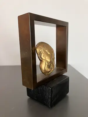 Brons (Onbekend) - Torso in frame kopen? Bied vanaf 89!