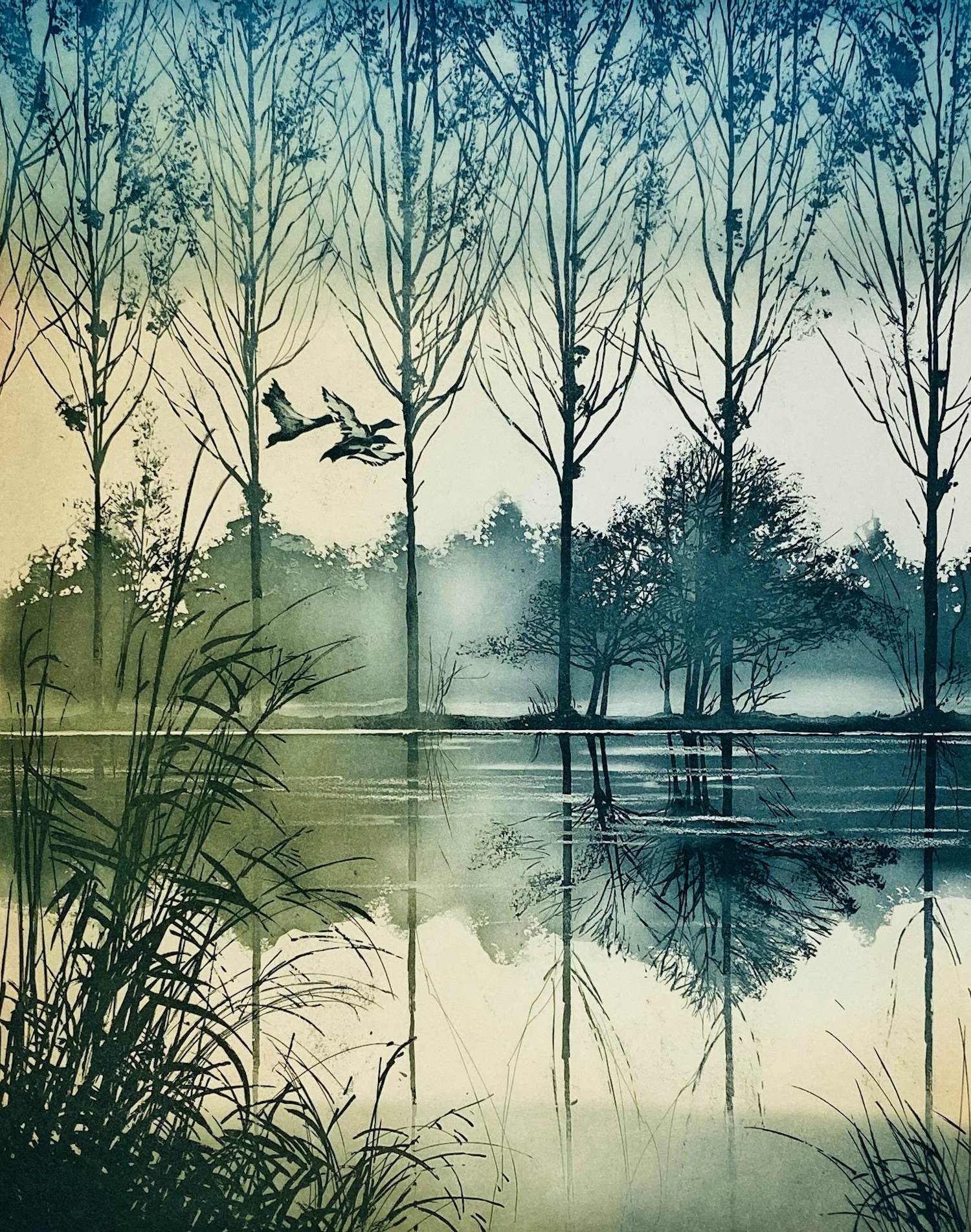 France Hilon - Landschap kopen? Bied vanaf 20!