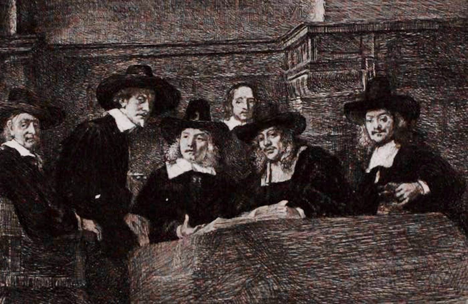 C.L. Dake - Ets: naar Rembrandt verkocht voor € 60!