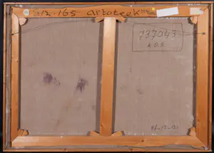 Mark Polee - Acryl op doek, De schilder zelf - Ingelijst (Groot) kopen? Bied vanaf 1!