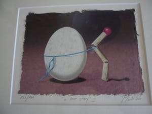 Sharon Amir - Zeefdruk. Titel: “ A Love story 1 “. kopen? Bied vanaf 30!