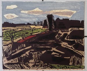 Hein Stork - Landschap kopen? Bied vanaf 80!