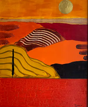 Ronald Boonacker - Italiaans Landschap (certificaat van echtheid) kopen? Bied vanaf 140!