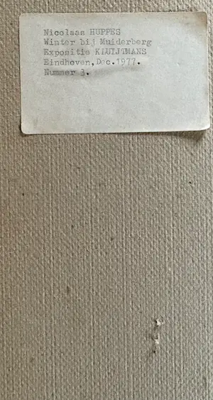 Nico Huppes - Winter bij muiderberg kopen? Bied vanaf 150!