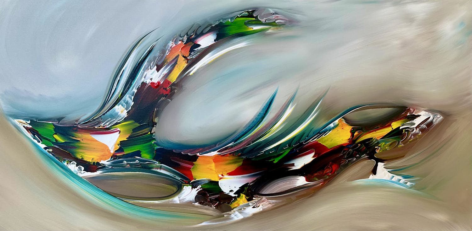 Buy Gena - Abstract Flying? Bid from 199!