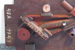 Niet of onleesbaar gesigneerd - Hout, Industriële mal kopen? Bied vanaf 1!