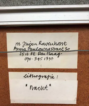 Jurjen Ravenhorst - 'Nacht' kopen? Bied vanaf 100!