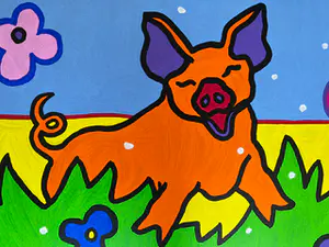 Shunyam - handgesigneerde zeefdruk | 'Arthur' | 1993 kopen? Bied vanaf 1!