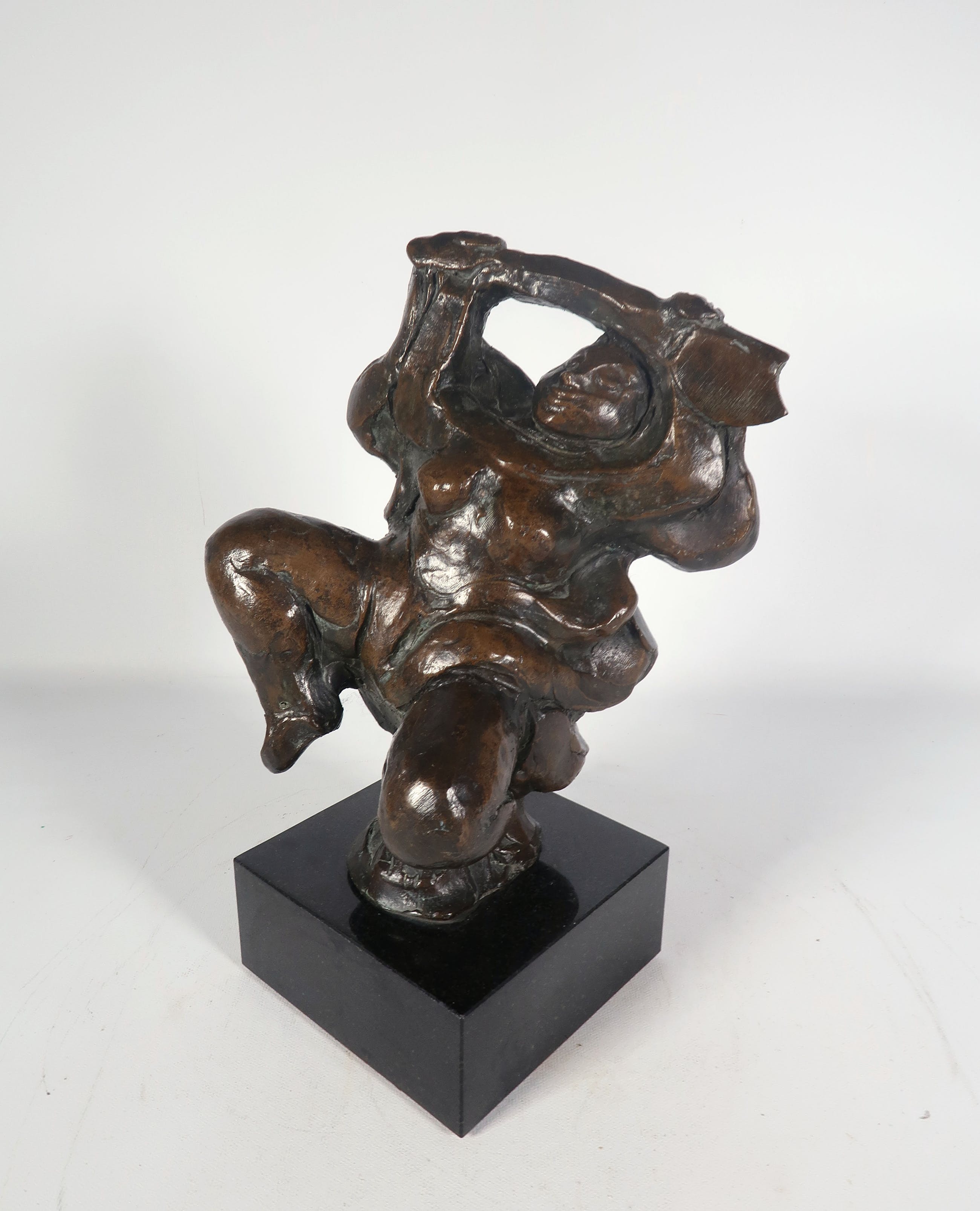 Hank Beelenkamp Brons, Dansend figuur (Zwaar) Verkocht Kunstveiling.nl
