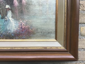 Niet of onleesbaar gesigneerd - Feestje aan de waterkant. kopen? Bied vanaf 1!