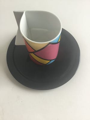 Jan van der Vaart - Rosenthal Studio Line Künstlertasse nummer 26, porselein koffiekop kopen? Bied vanaf 25!