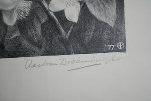 Aart van Dobbenburgh - Litho - Bloesemtak -1977 kopen? Bied vanaf 35!