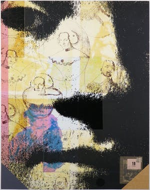 Harald Vlugt - Zeefdruk en collage, Spring kopen? Bied vanaf 1!