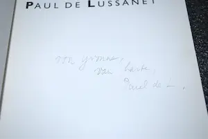 Paul de Lussanet - catalogus, gesigneerd met opdracht - met monografie door Ed Wingen - kopen? Bied vanaf 15!
