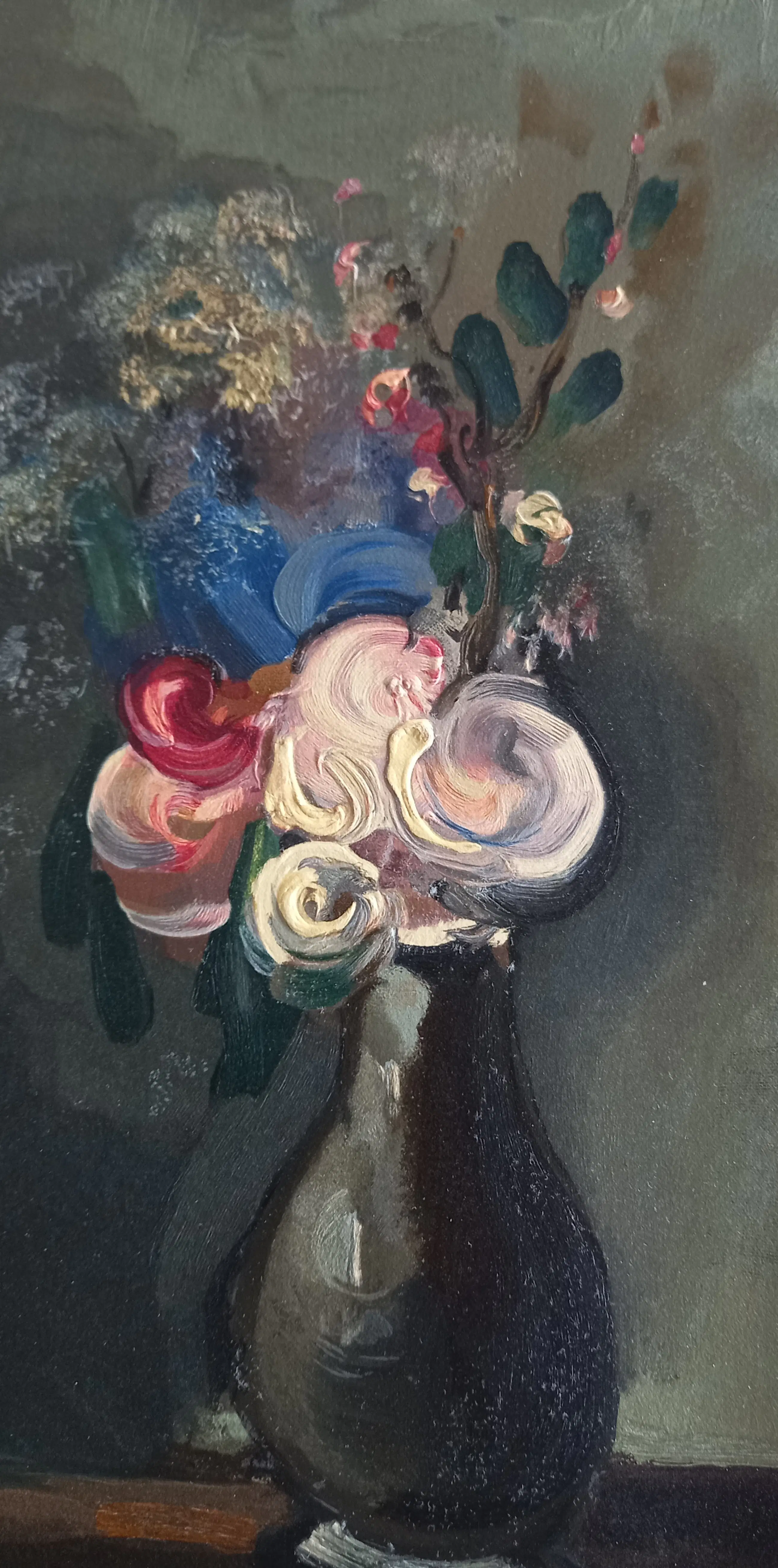 MAURICE DE VLAMINCK、BOUQUET DE FLEURS Bunch of Flowers - Vlaminck, Maurice De. Museo Nacional